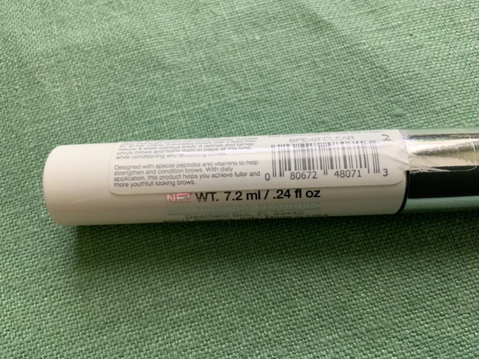 Prestige Brow EnhancerClear Gel, 0.24 Oz. Sealed - Image 2 of 2