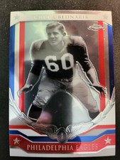 2008 Topps Chrome Chuck Bednarik HONOR card #HR-cb - Eagles