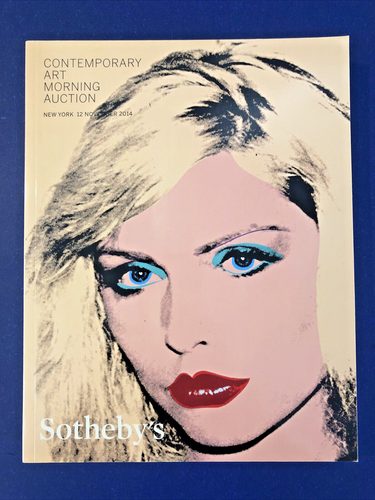 Sotheby’s Auction Catalog New York Nov 12 2014 Contemporary Art Morning Auction
