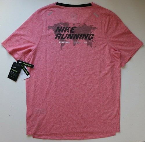 NIKE BREATHE RISE 365 FUTURE FAST MEN RUNNING SHORT SLEEVE TOP - CU5438-902  M L | eBay