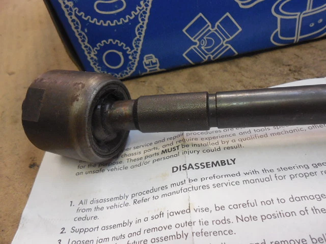 Extremo de barra de amarre interior delantero #EV125 - Se adapta a Ford Escort 81-90 H75 Foto 3 de 4