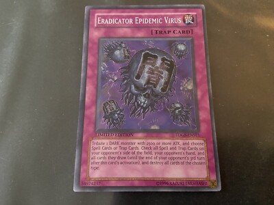 Eradicator Epidemic Virus Super Rare Limited Edition TDGS-ENSE1