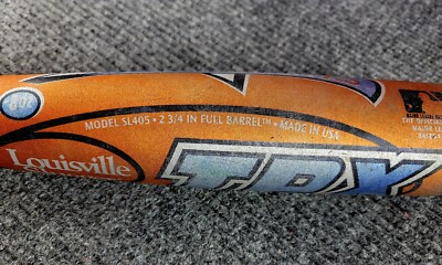 Batte de baseball en métal Louisville Slugger années 2000 TPX OMAHA