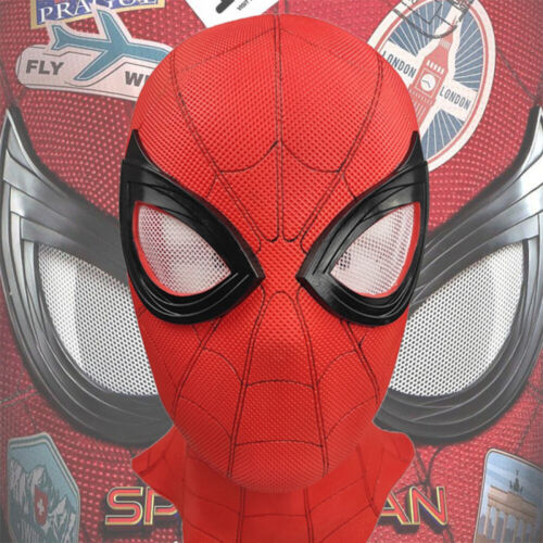 Spider-Man Mask Lenses 3D Cosplay Superhero Props Masks Halloween Event Costume - Picture 4 of 14