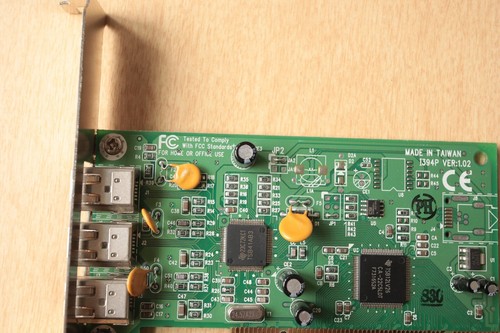 Adaptec AFW-4300A-LP FireConnect 4300 3-Port Firewire IEEE 1394 PCI Card B6C - Picture 3 of 9