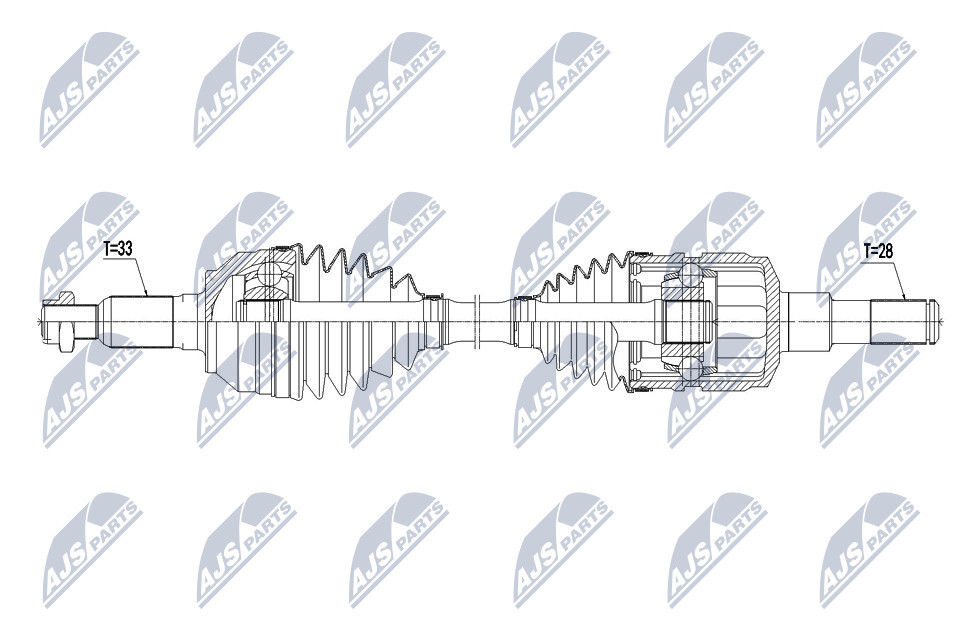 NPW-CH-070 NTY Drive Shaft for HUMMER - Image 9
