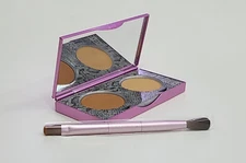 Mally Cancellation Concealer System Powder With Brush Deep