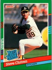 1991 Donruss Baseball - #431 Steve Chirtren Rated Rookies