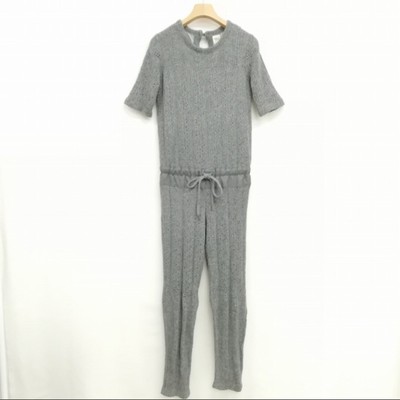 Ron Herman Knit All In One Jumpsuit Overalls XS Grey Used 
