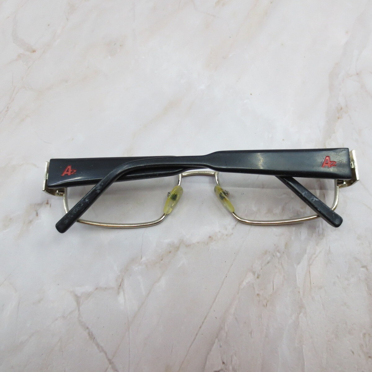 Hilco Eyeglasses Frame A2-555 Unisex Black Metal Full Rim Hilco Eyeglasses Frame A2-555 Unisex Black Metal Full Rim