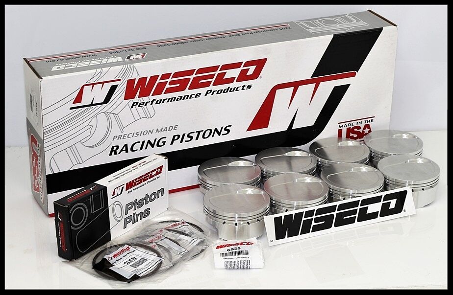 BBC CHEVY 572 WISECO FORGED PISTONS 4.560 BORE -18cc DISH BBC CHEVY 572 WISECO FORGED PISTONS 4.560 BORE -18cc DISH