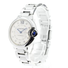 CARTIER Baron Blue 33MM WE902074 11P diamond Automatic Ladies Watch_871571 2