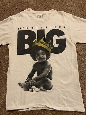 Vintage Notorious BIG T Shirt Biggie Smalls Lyrics Dice Rap Tee