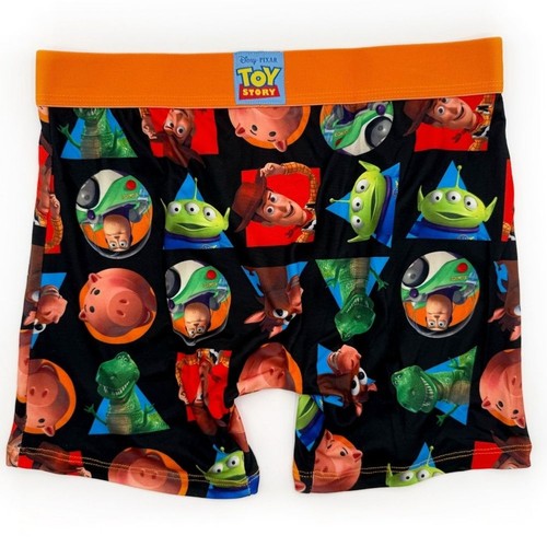 Disney Pixar Toy Story Crazy Boxer Briefs Mens Medium Underwear Buzz Woody Rex - Picture 3 of 8