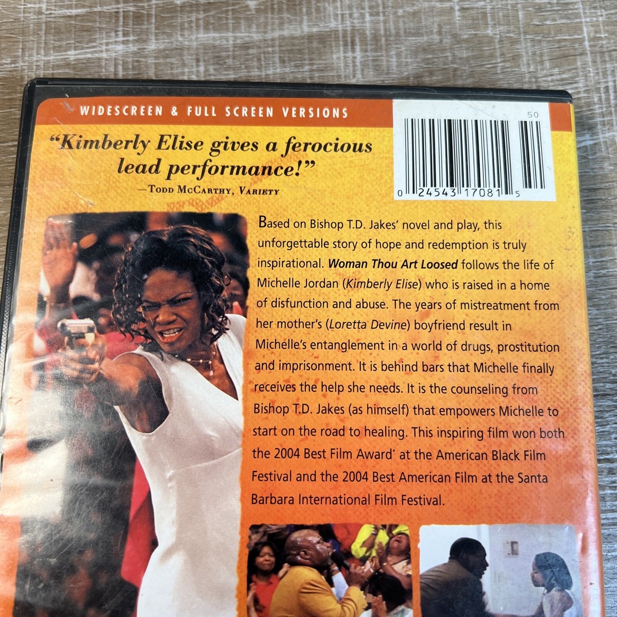 WOMAN THOU ART LOOSED - Bishop T.D. Jakes DVD 24543170815| eBay