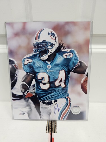 McFarlane NFL Ricky Williams #34 Miami Dolphins 12" Figure Series 1 Autograph Ph - Picture 7 of 9