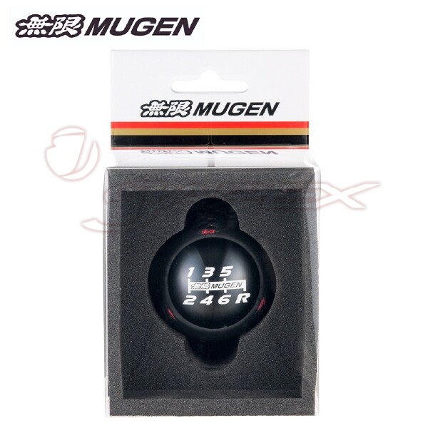 MUGEN Leather Shift Knob for HONDA UNIVERSAL Black 54102