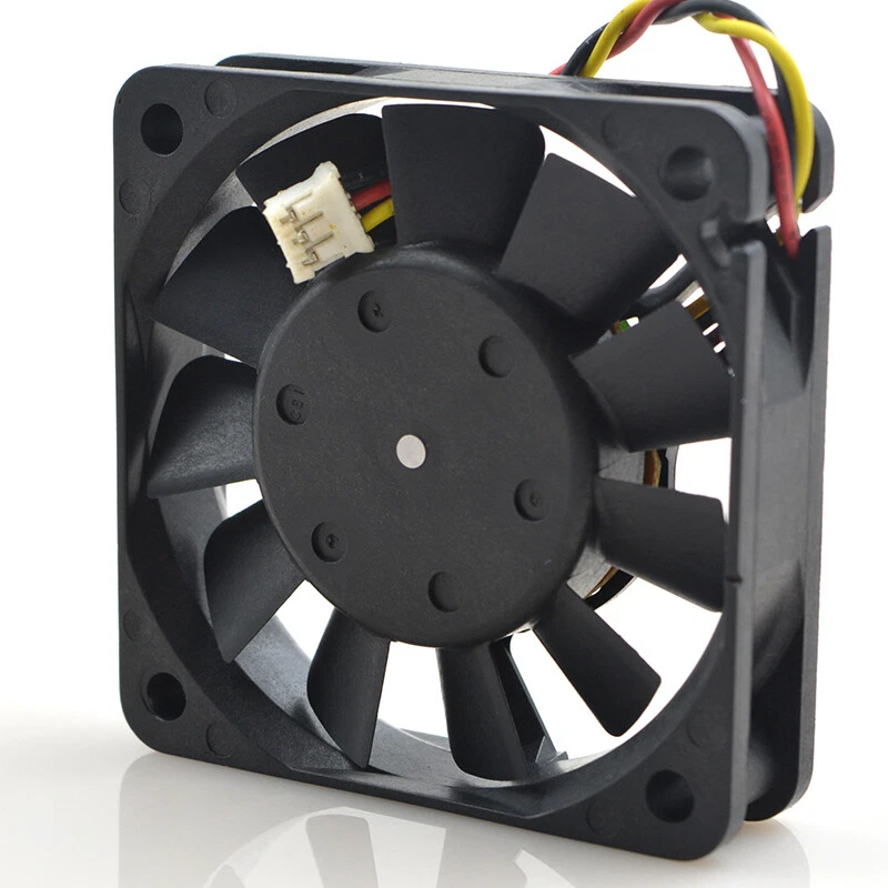 Nidec R33960-57 DC12V 0.13A 6CM 60*60*15mm 3pin Double Ball Bearing Cooling Fan - Image 2 of 2