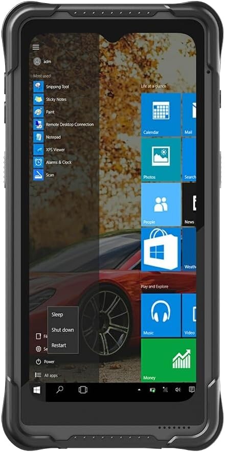 Rugged Enterprise Win 10 IOT Intel Jasper Lake N5100 Mini Tablet PC,8GB RAM/128G