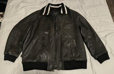 sea john vintage Leather coat