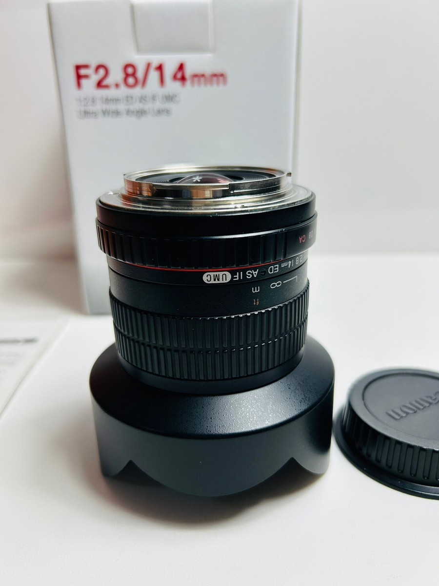 SAMYANG 14mm F2.8 ED AS IF UMC Canon with box from japan | eBay SAMYANG 14mm F2.8 ED AS IF UMC Canon with box from japan | eBay