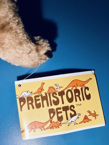 Vintage 1980 Dakin Brown Brontosaurus Dinosaur Prehistoric Pets New with Tag - Picture 4 of 11