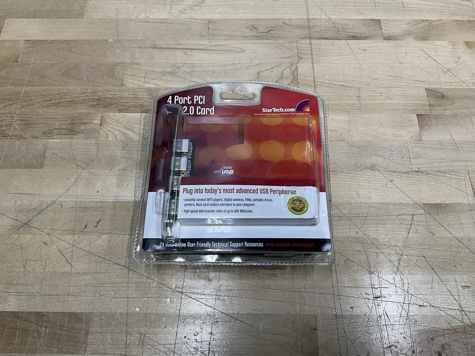 StarTech PCI420USB - 4-Port PCI High Speed 2.0 Adapter Card - Image 4 of 4