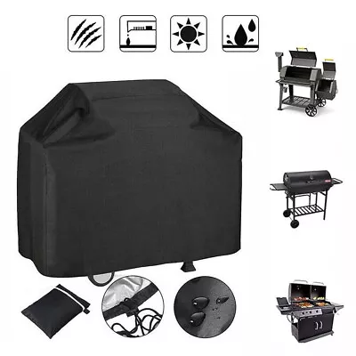 LONENESSL Neu Premium Grillabdeckung BBQ Grill Abdeckhaube Gasgrill Smoker Schutzhülle DE