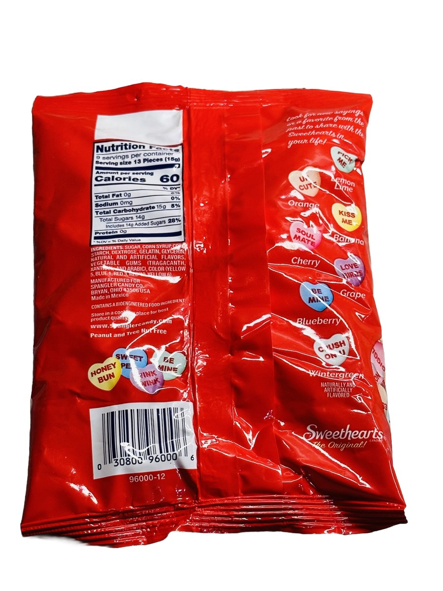 Sweethearts Candies 5oz The Original CONVERSATION HEARTS Candy