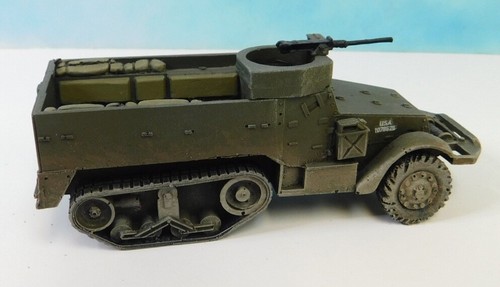 Well Painted 28mm Resin WW2 American M3 Halftrack - Picture 8 of 9