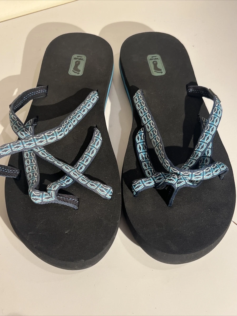 Teva criss cross flip cheap flops