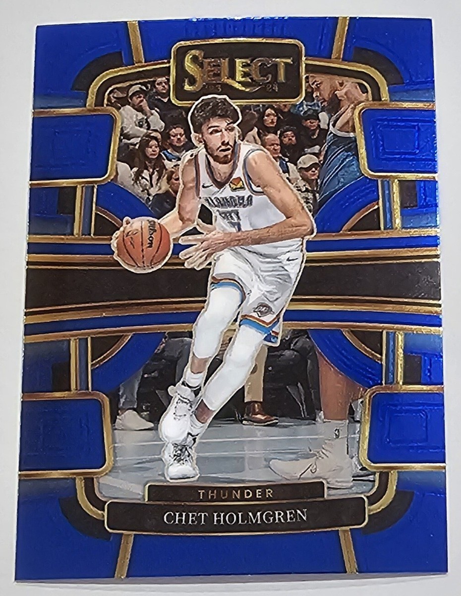 CHET HOLMGREN 2023-24 Panini SELECT BASKETBALL Card 41 Oklahoma