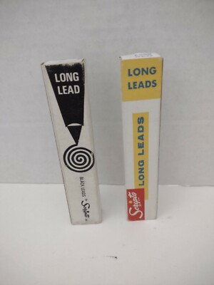 2 Boxes of Scripto No. E550 RED Long Leads Using Standard Diameter (.046) 4'' (d)