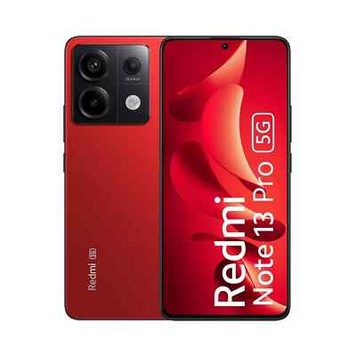 Redmi Note 13 Pro 5G (Red 8GB RAM 128GB STORAGE) Limited Edition
