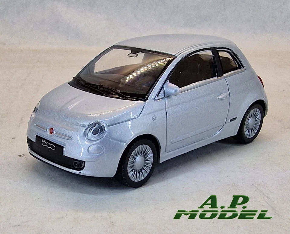 auto modellino 1:43 fiat 500 della welly nex modellini di cinquecento - Immagine 2 di 4