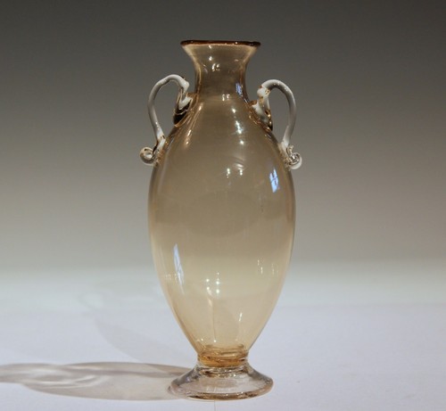 Vittorio Zecchin for Cappellin & Venini Murano Glass Vase Italian Acid Etched - Picture 2 of 12
