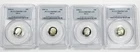 *1990’S S PROOF ROOSEVELT PCGS PR 69 DCAM LOT OF FOUR* NR #G3899