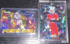 Panini Prizm Rookie Emeka Egbuka Fearless &Marvin Harrison Jr. Prizmatic Rookies