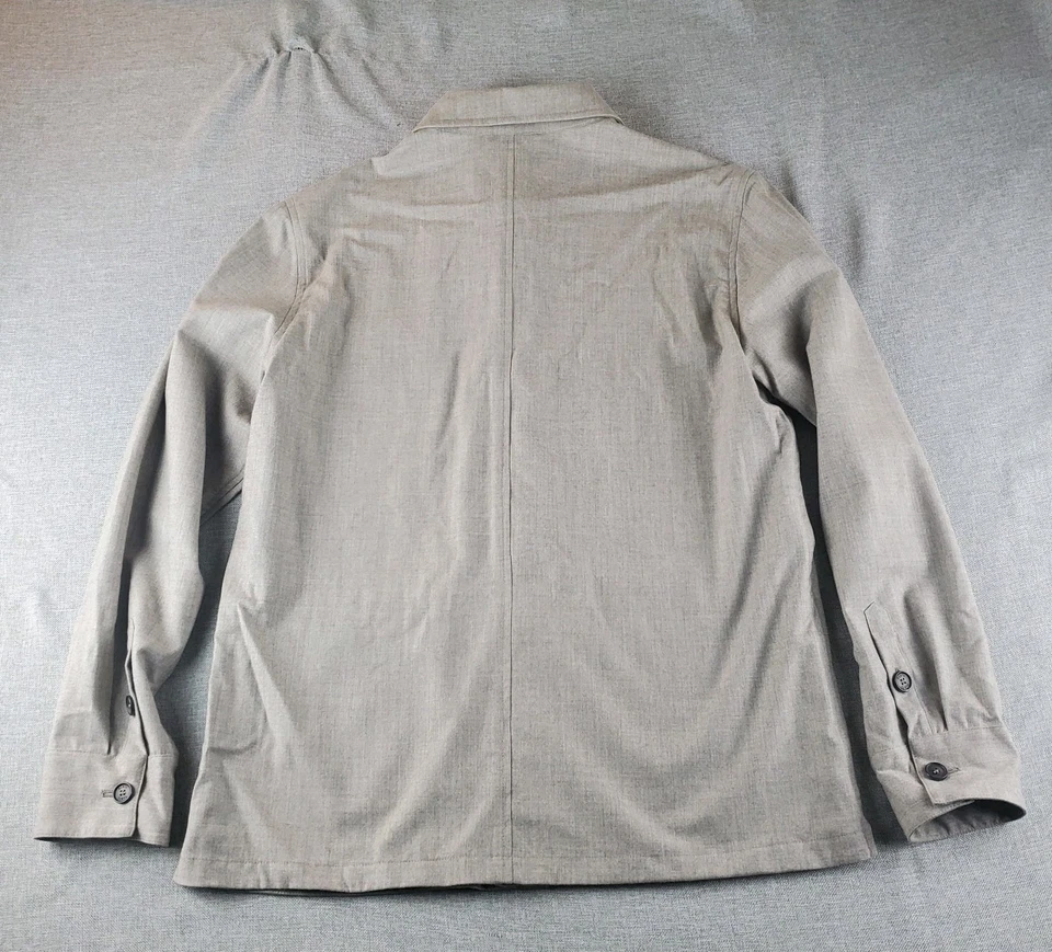 Chaqueta Blazer Manta Over Para Hombre Grande 52 Eur Mezcla Cachemira Elastizada Italia Foto 3 de 4