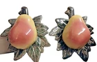 VINTAGE MCCOY POTTERY PEAR WALL POCKETS
