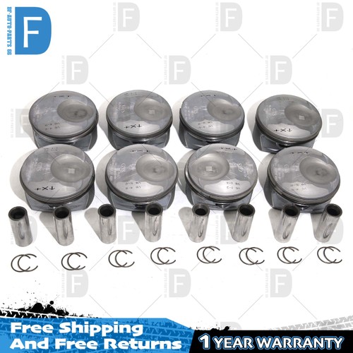 Engine Overhaul Pistons Gasket Kit For Porsche Cayenne Panamera S 4S V8 GTS 4.8L - Picture 2 of 5