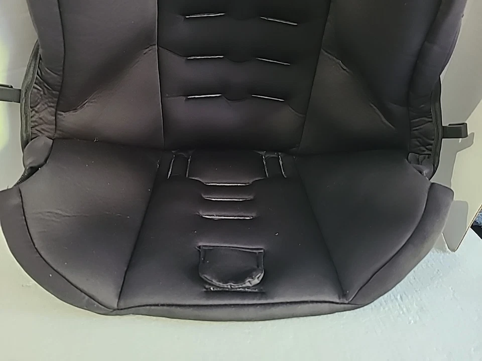 Evenflo Safemax Black Litemax Baby Seat Cover Fabric Padding Cushion - Image 2 of 4