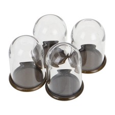 4 Pcs Petite Vitrine En Verre Vitrines Pour Objets De Collection