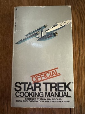 Official Star Trek Cooking Manual, Bantam Book, 1978, 1st Edition