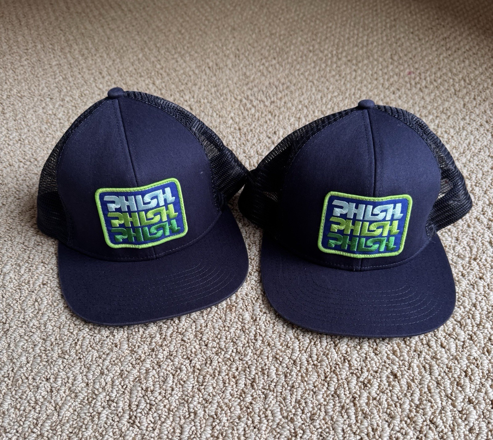Phish Snapback Breathable Adjustable Hat Set Of 2 - image 1