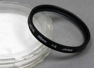 49mm Screw-In Filter HOYA +4 Close-Up Lens Made in JAPAN