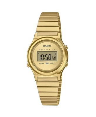 CASIO Women Digital Quartz Casual Watch Classic Dress Golden Dial  Waterproof Rou | eBay