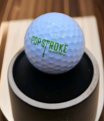 Pop Stroke * Eat,Putt,Drink * Logo Golf Ball (1) Bridgestone e6