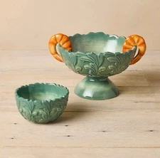 John Derian For Target Stoneware Shrimp Cocktail Bowl Set Thanksgiving Xmas