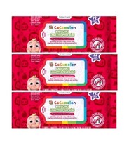 2-pk 72ct Cocomelon Fragrance Free Baby Wipes.